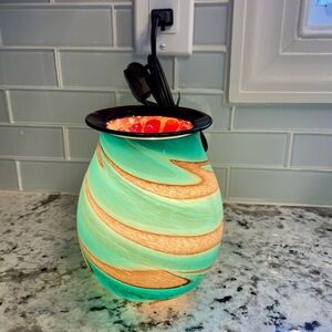 Hand blown Glass Wax Warmer